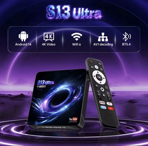 Boxput ultra android - s-13, tv