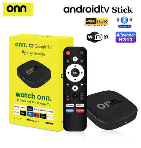 Onn android smart tv box - onn,