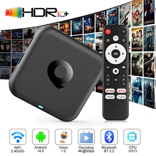 New r95q box android 0 - new,