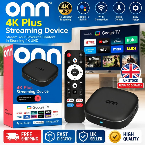 Onn box android 8gb - onn-box, tv
