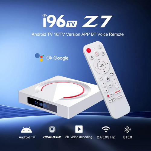 I96 android box 8gb - z7, tv