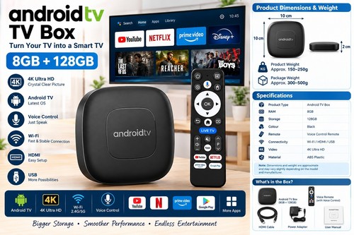 Android smart box - tv, 8gb