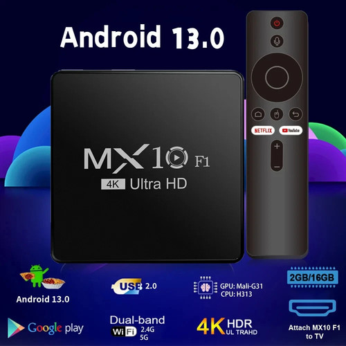 Android smart box 4k - tv,