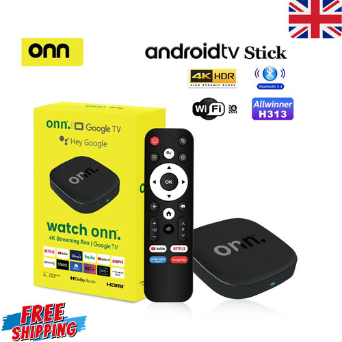 Onn android smart tv box - android, 13