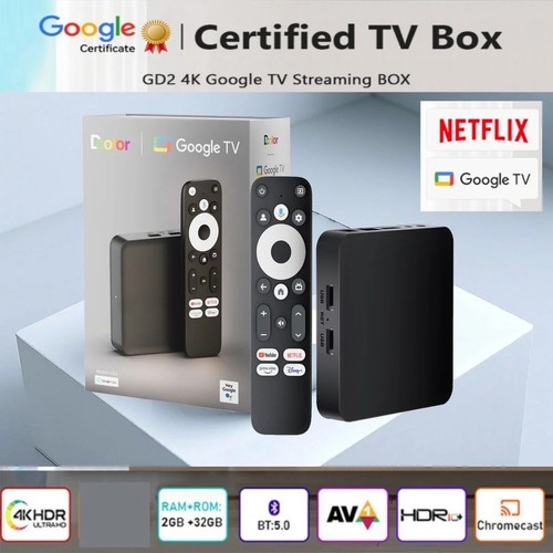 Dcolor gd2 uhd google tv - uhd, 4k