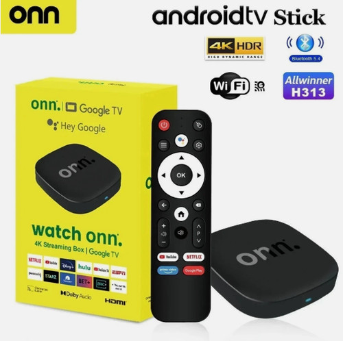 Onn android smart tv box - android,