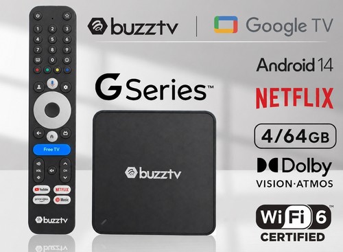 Buzztv series uhd - 4k, 4gb