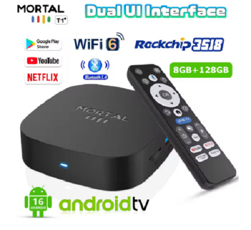 Android box 8k - android-16.0, tv