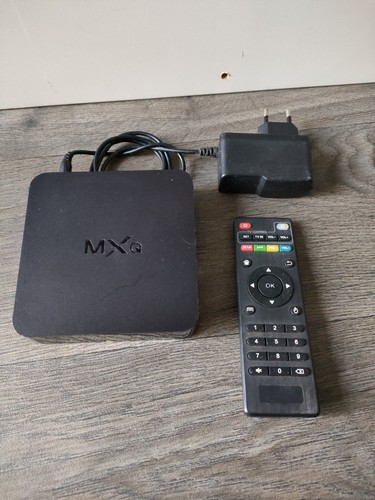 Android box mxq with - tv, remote
